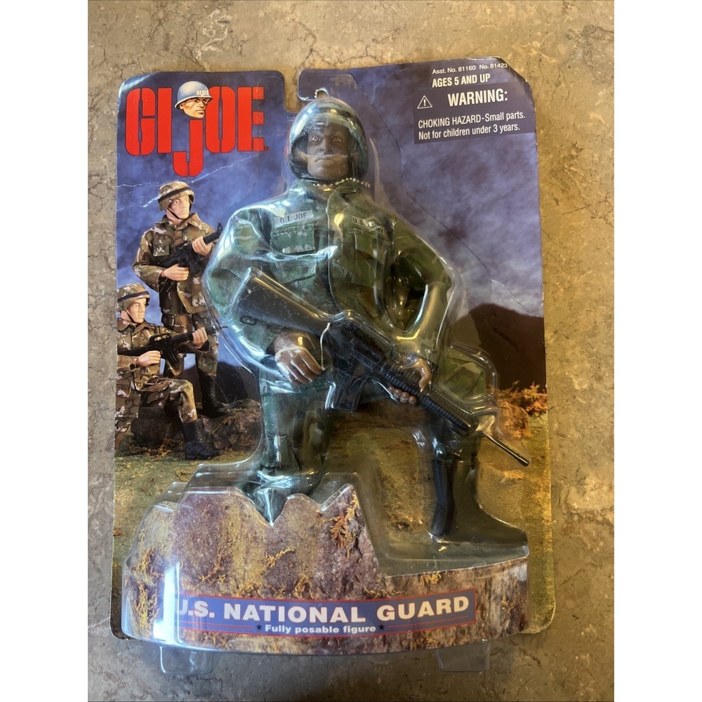 Vintage 1997 Hasbro GI Joe Action US National Guard  Figure